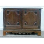 Early 19th century oak dresser fitted wi