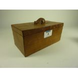 'Mouseman' oak trinket box 18cm