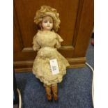 Victorian wax doll