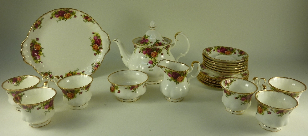 Royal Albert tea service - six place set