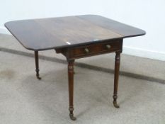 Early 19th century mahogany Pembroke tab