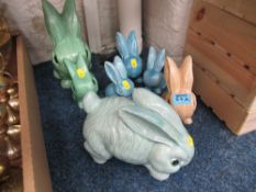 Sylvac rabbit and six others (7)