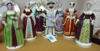 Sitzendorf figurines - Henry VIII and hi