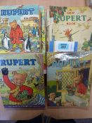 Collection of 13 Rupert annuals