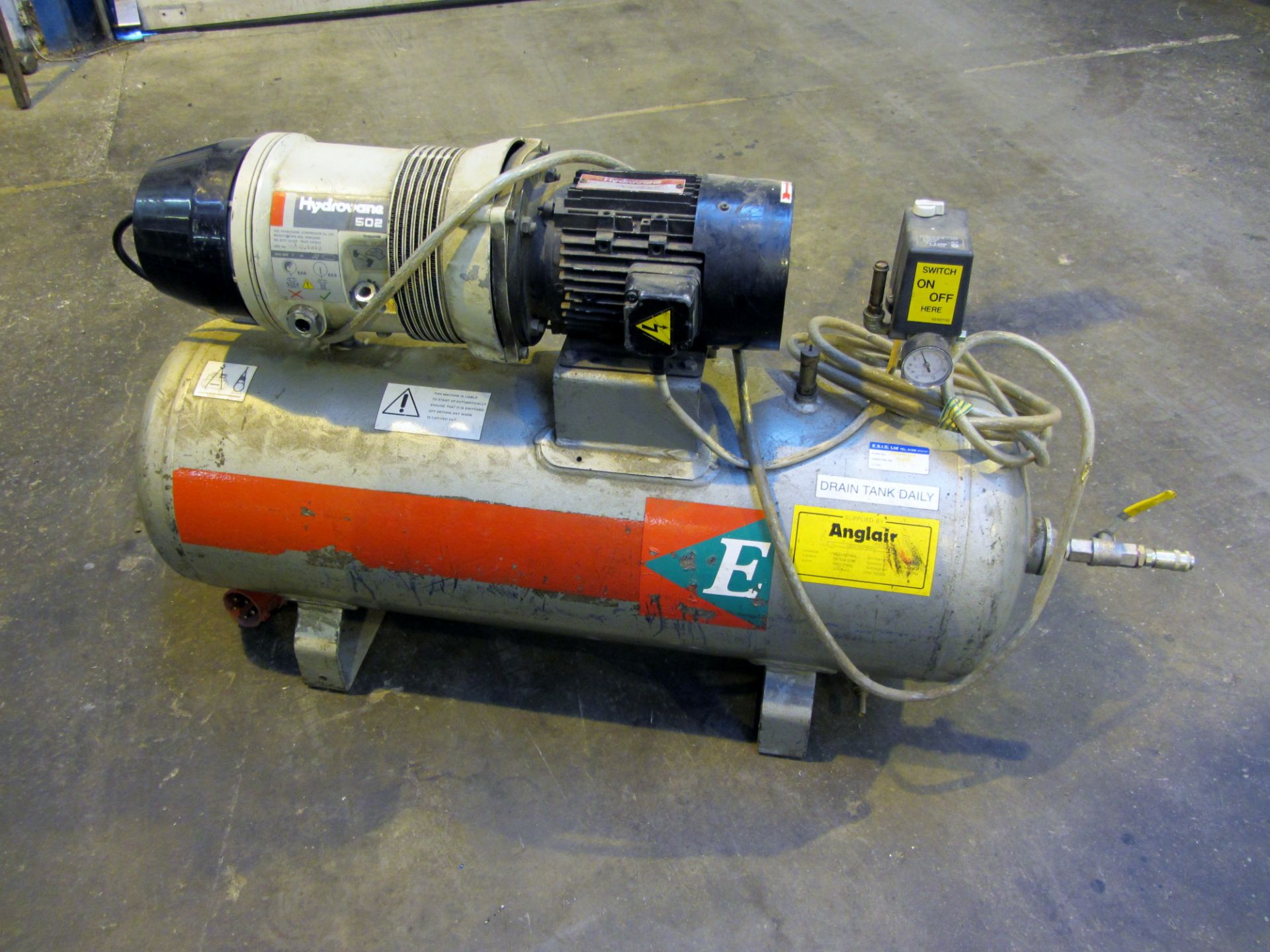 Hydrovane 502 air compressor, 3 phase