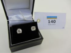 Pair of diamond approx 1.69 carat white