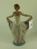 Lladro bisque figurine of a Dancer impre