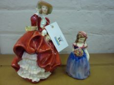 Royal Doulton figure 'Top of the Hill' H