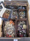 Large collection of costume jewellery, b
