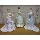 Three Royal Worcester figures from the '