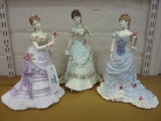 Three Royal Worcester figures from the '