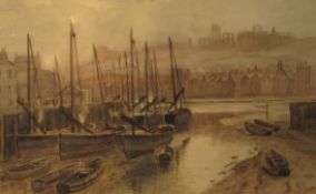 John C Syer (British 1844-1912): Low Tid