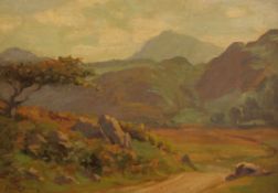 Frank Brooks (British 1854-1937): Road t