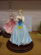 Royal Doulton figure 'Ellen' and a Coalp