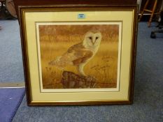 Study of an Owl, Robert Fuller limited e