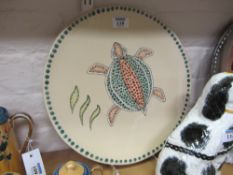 Eskdale Studios platter painted with an