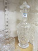 Waterford cut crystal decanter