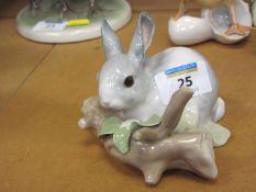 Lladro model of a rabbit
