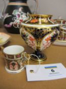 Royal Crown Derby miniature loving cup a