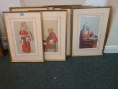 Judges, set of seven 20th century Vanity Fair prints