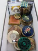Vintage and later novelty compacts by Stratton, Zenette,