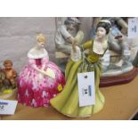 Two Royal Doulton figures - Victoria HN2471 and Simone HN2378