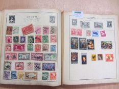 World stamps in one album