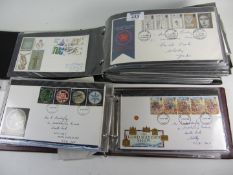 FDCs in two albums 1968-1990