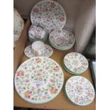 Minton 'Haddon Hall' tea and dinnerware