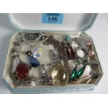 Costume jewellery in one box