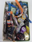 Collection of Swatch and other cult wristwatches