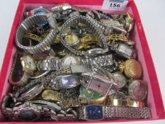 Collection of ladies bracelet wristwatches