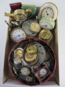 Various clocks,