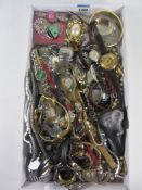 Watches, costume jewellery,