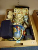 Royal Doulton vase and bowl, Masons tea service,