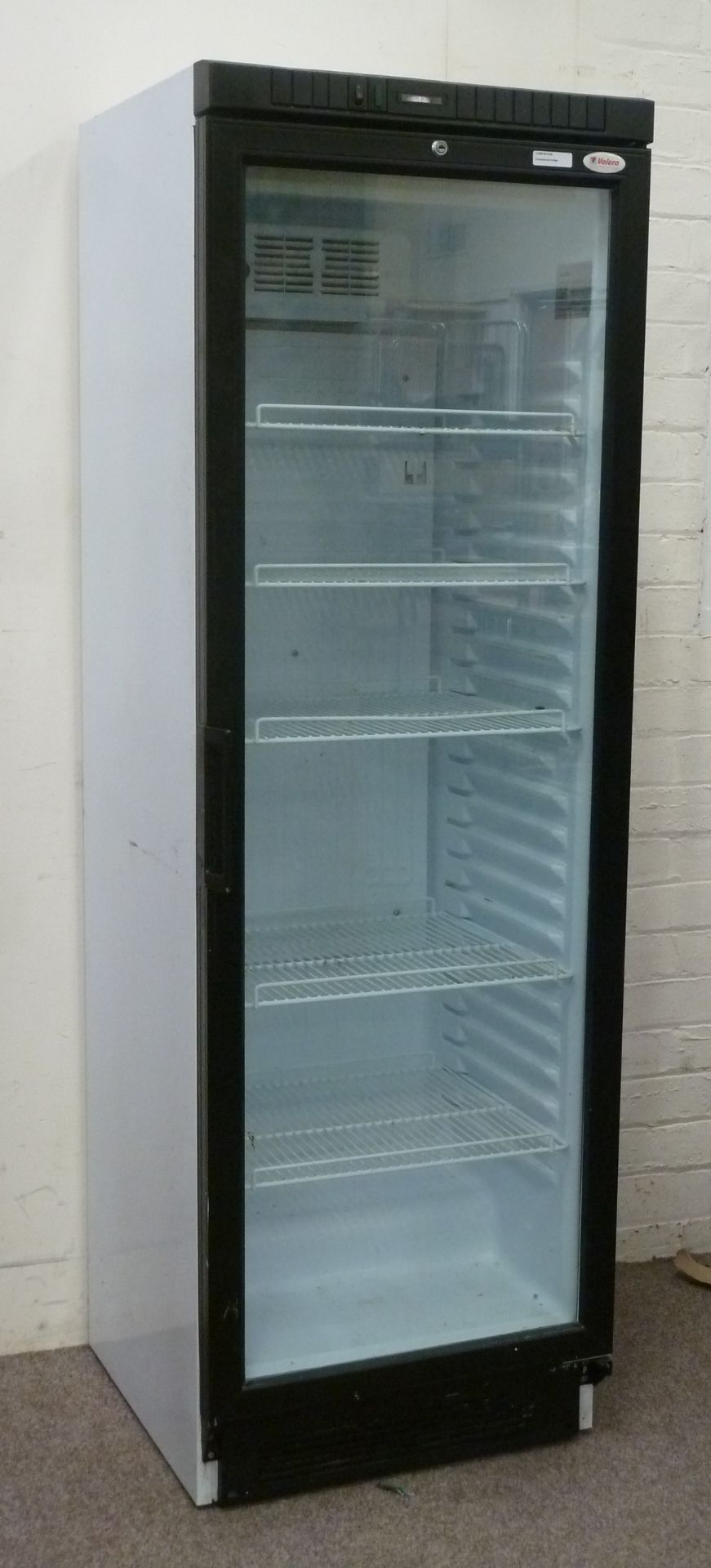 Valera commercial single door display fridge,