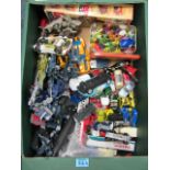 Retro toys in one box