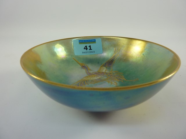 Early 20th century Shelley lustre bowl, probably Walter Slater D13cm Condition Report Excellent - Image 2 of 2