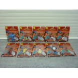 Complete collection of Disney Aladdin collectible figures in original packaging in one box