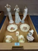 Two Royal Doulton 'Reflections' figures - 'Windflower' HN3077 and 'Sweet Perfume' HN3094,