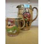 Beswick Falstaff jug and mug