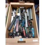 Model railway parts for spares and repairs in one box
