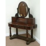 Victorian mahogany Duchess dressing table,
