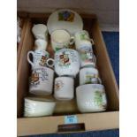 Collection of Yorkshire Tykes pieces in one box