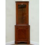 Chinese rosewood cocktail cabinet fitted with drop down and hinged lid enclosing drinks holders,