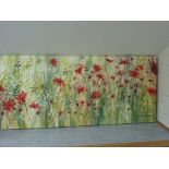 'Scarlet Burst Panel',