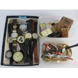 Collection of ladies and gents wristwatches,