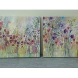 'Spring Floral Pods Panels 1 & 2',