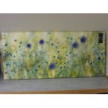 'Cornflower Mist Panel',