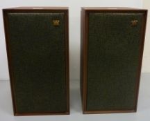 Pair of Wharfedale 'Linton' speakers H48cm